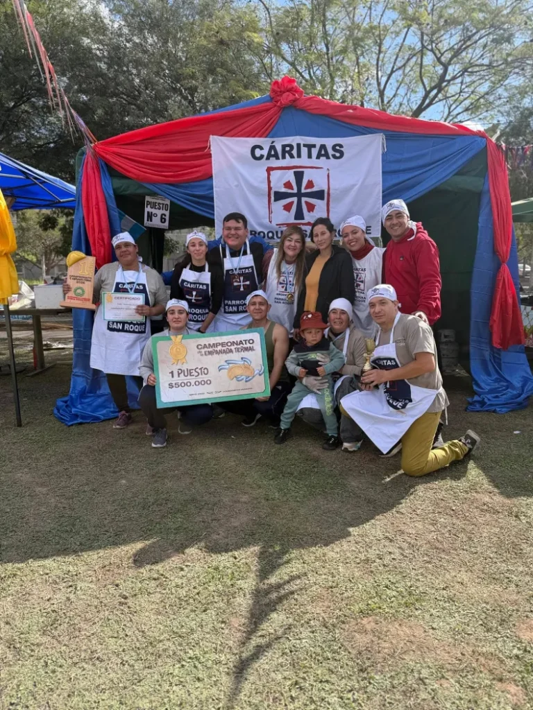 🔴 SÁENZ PEÑA | Cáritas obtuvo el primer puesto en el Campeonato de la Empanada Termal