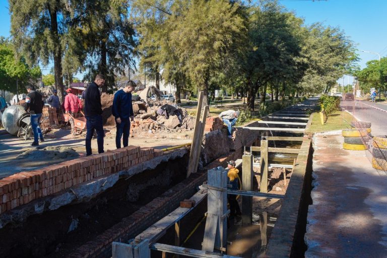 🔴 SÁENZ PEÑA | El municipio avanza con obras para fortalecer el sistema de desagües pluviales en la ciudad