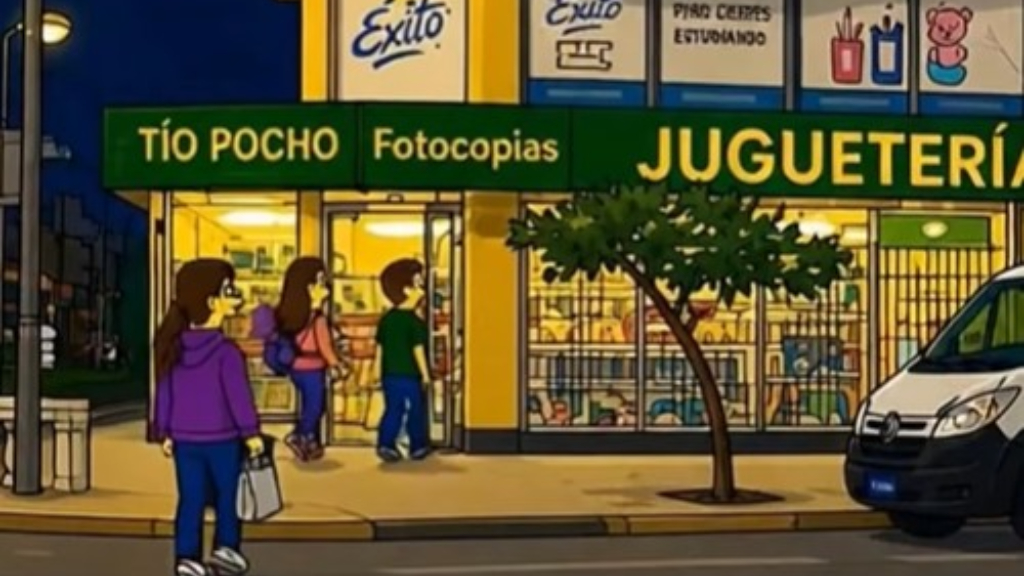 Nicolás Merele, vecino de Longchamps, se volvió viral por recrear los barrios de Almirante Brown con la estética de Los Simpson.