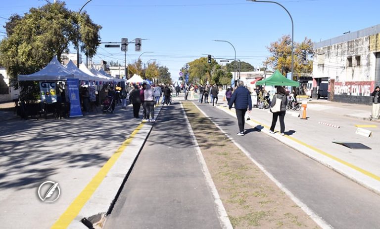 Inauguraron la renovación integral de avenida Rouillón