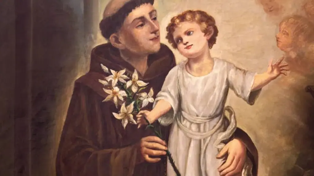 San Antonio de Padua, el santo que será homenajeado por la Comuna de Merlo y miles de feligreses católicos.