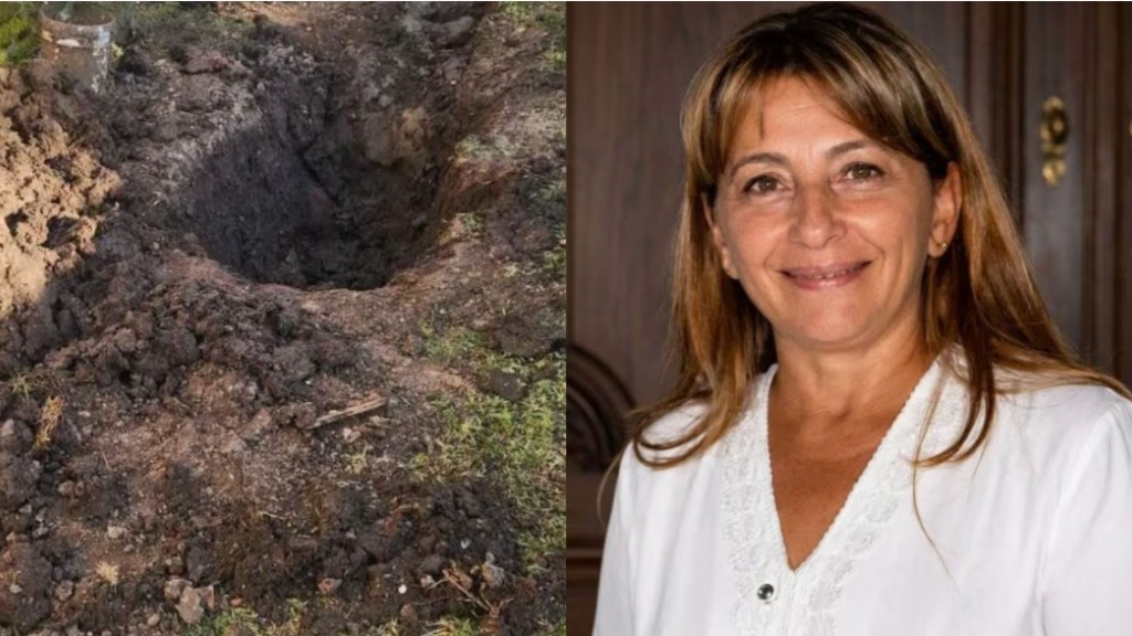 La abogada Graciela Martínez, en una foto junto a su hijo Carlos Ignacio, que admitió haberla matado y enterrado en un pozo en el fondo de su casa de Castelar.