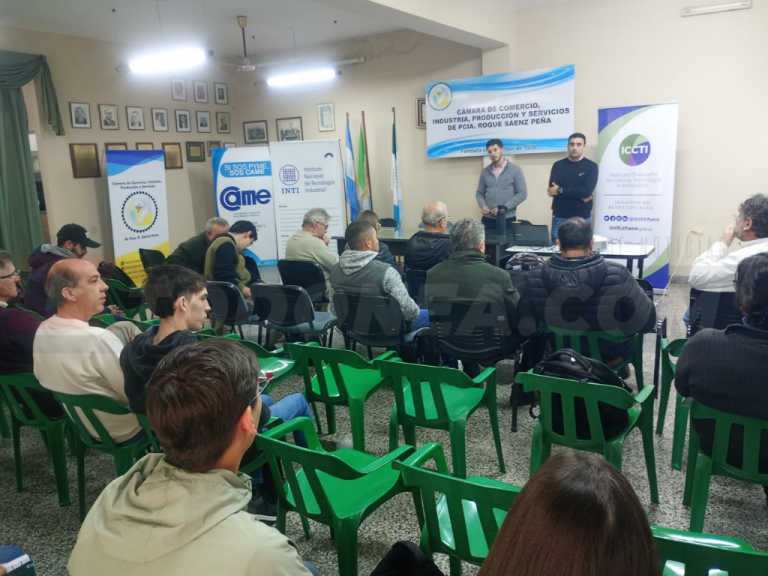 🔴 SÁENZ PEÑA | El ICCTI capacita en eficiencia energética para fortalecer la competitividad de industrias y comercios