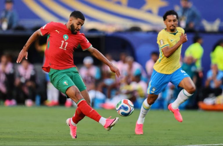 Brasil tuvo un debut con pocas luces y empató con Marruecos 1 a 1