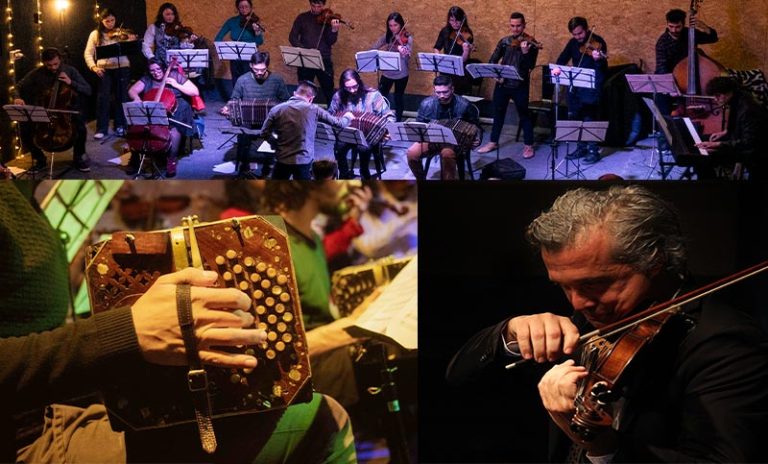 Encuentro musical de La Orquesta de Tango del Guastavino y Pablo Agri