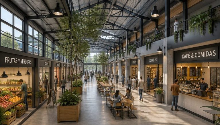 Nueva estación de trenes de José C. Paz: cómo es el proyecto de centro comercial que se reflotó tras dos años y medio paralizado