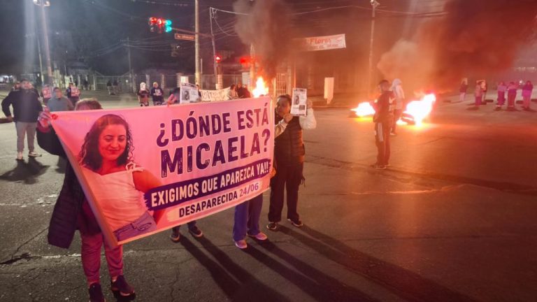 Se realizó una nueva concentración pidiendo por la aparición de Micaela Albornoz