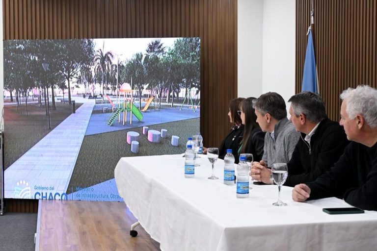 🔴 PROVINCIALES | Charata se transforma: la Plaza San Martín será renovada a 100 años de su historia