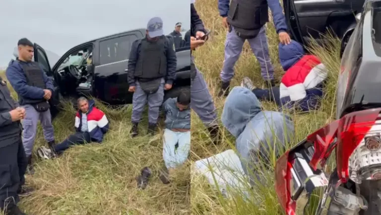 🔴 POLICIALES | Los cuatro detenidos tras la persecución en Ruta 11 serán acusados por encubrimiento