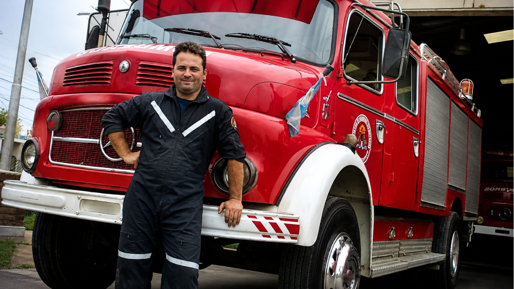 Guillermo Pouso García también era bombero voluntario y falleció en 2015.