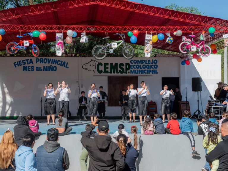 🔴 SÁENZ PEÑA | Cultura dice presente en la celebración por el mes del niño en el Complejo Ecológico