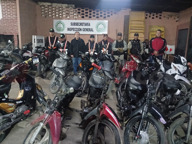 🔴 SÁENZ PEÑA | El operativo “Anti-Wileros” terminó con 20 motos retenidas y 23 infracciones