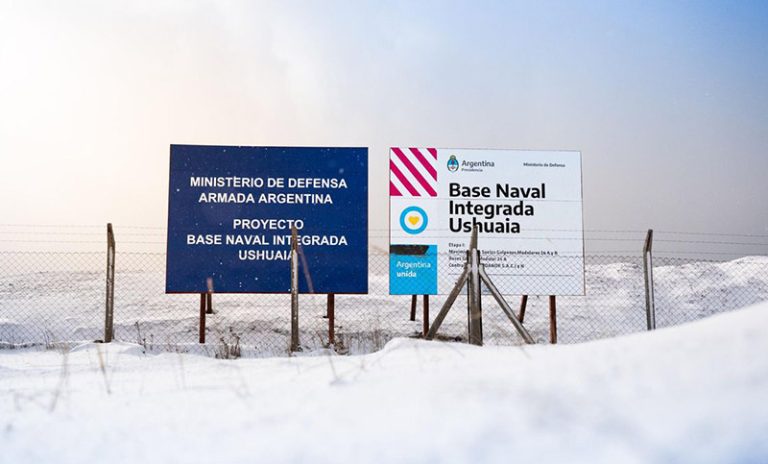 El Gobierno destinará más de $300.000 millones para la construcción de la Base Naval Integrada en Ushuaia