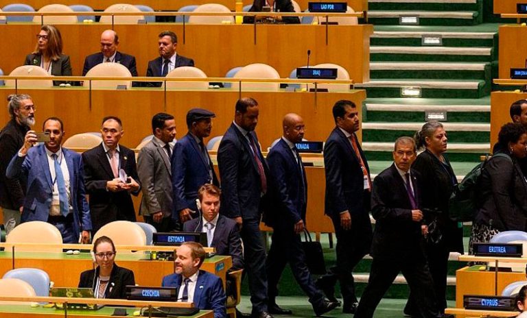 Tensión en la ONU: varios países se retiraron cuando Netanyahu subía al estrado para dar un discurso
