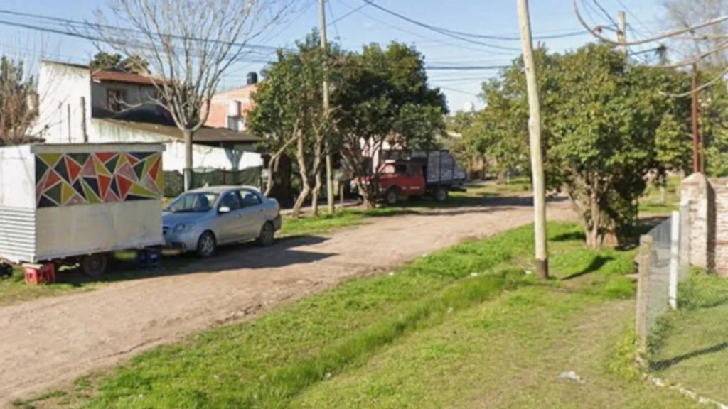 Este es el barrio de Merlo en el que se cometió el femicidio.