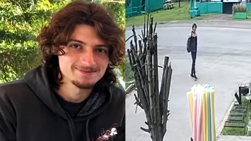 Las cámaras de seguridad encontraron a Mariano Martínez, el joven de Berazategui.