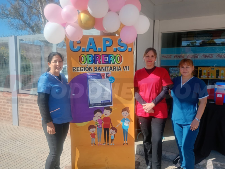 🔴 SÁENZ PEÑA | El CAPS Obrero llevó la vacunación al barrio y anticipó nuevas postas en distintos sectores
