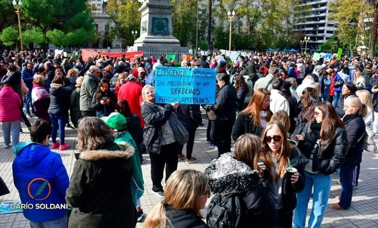 Organizaciones por la discapacidad movilizan a la Cámara de Diputados pidiendo la prorroga de la emergencia