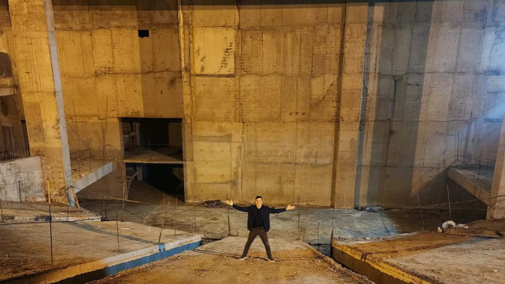 El desarrollador inmobiliario Nico Repetto está a cargo de la construcción del teatro.