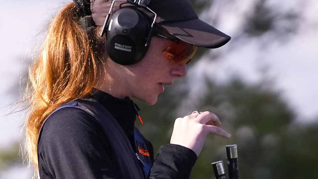 Mara Kucharski es de olivos y ganó la medalla de oro en tiro en los Juegos Suramericanos.