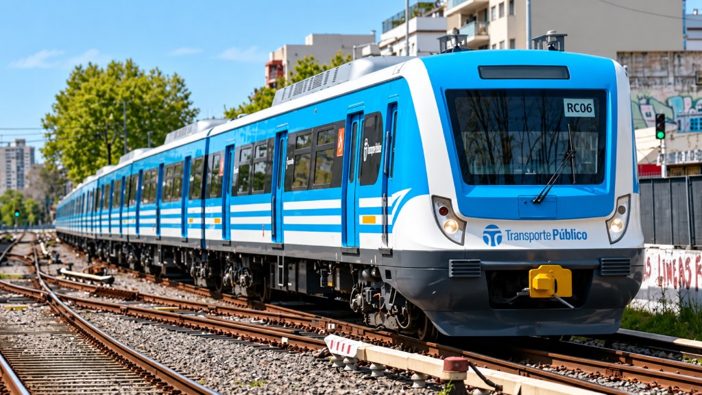 El Tren Sarmiento funcionará con servicio reducido el domingo.