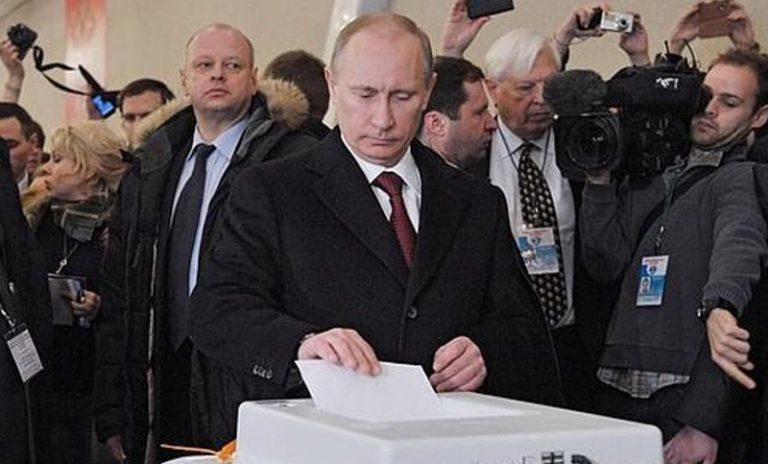 Rusia: el partido de Putin ganó las legislativas con el 57,5%