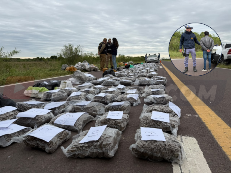 🔴 POLICIALES | Secuestraron 211 kilos de marihuana y detuvieron a un hombre en la zona de La Leonesa